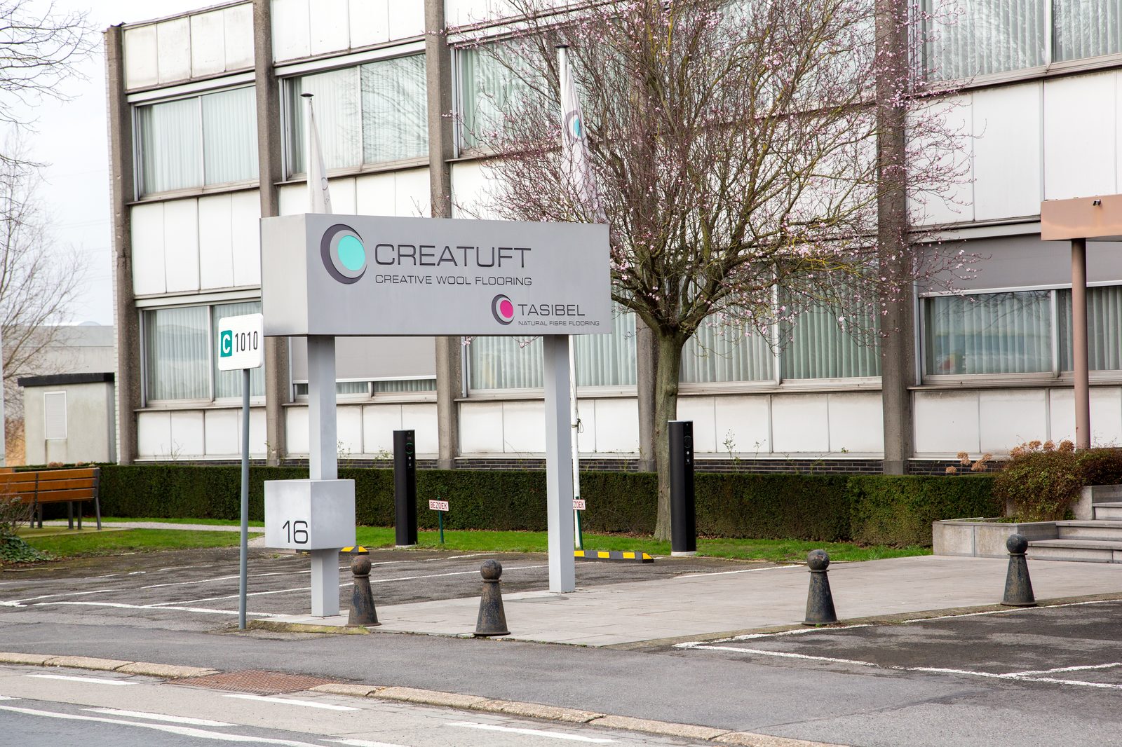 Laadinfrastructuur bij Creatuft in Kuurne